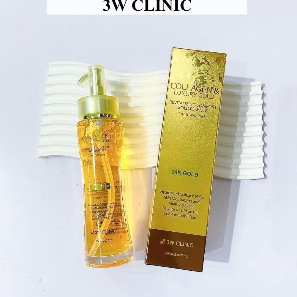 Luxury Skincare Serum - 3WCLINIC Colágeno y Esencia de Oro